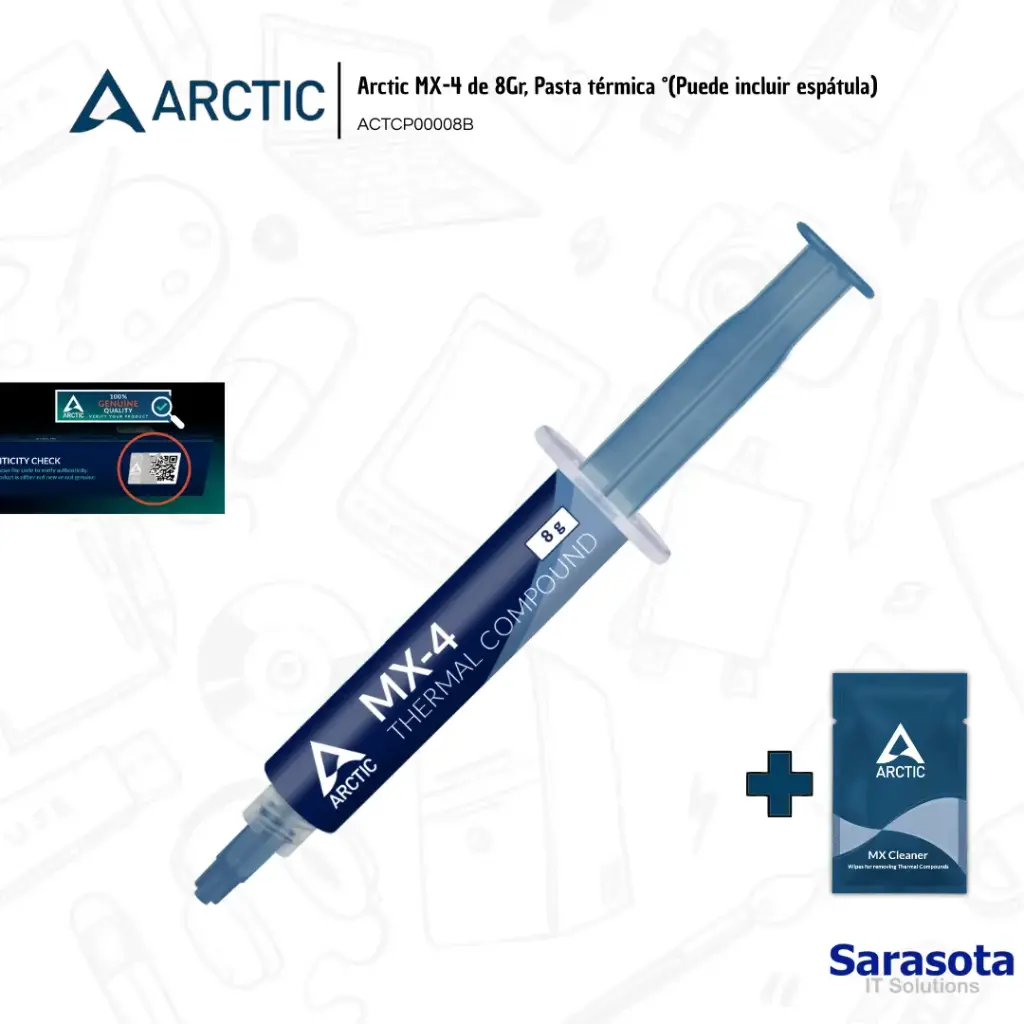 Arctic MX-4 Pasta Térmica 8gr