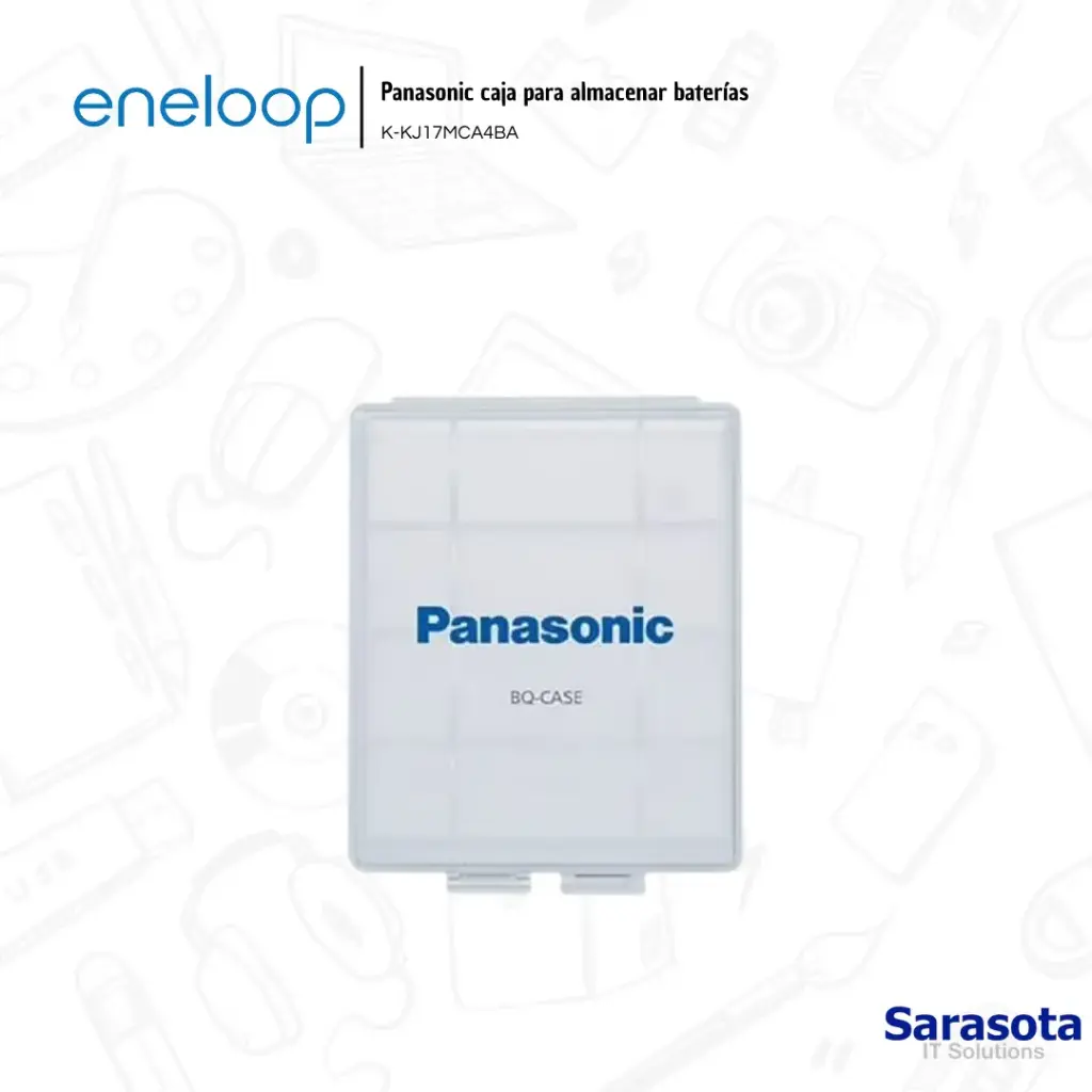 Eneloop Panasonic Caja para Baterías