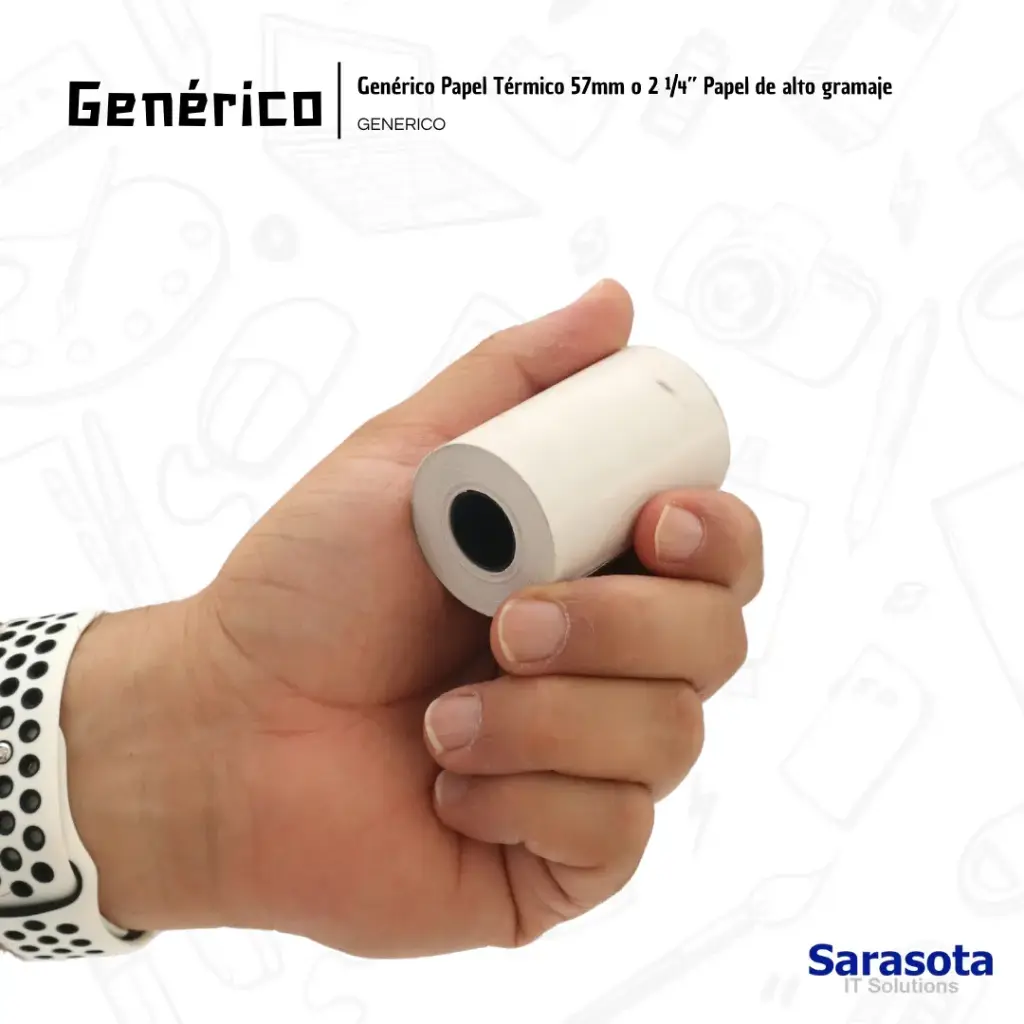 Genérico Papel Impresora Térmica 58mm