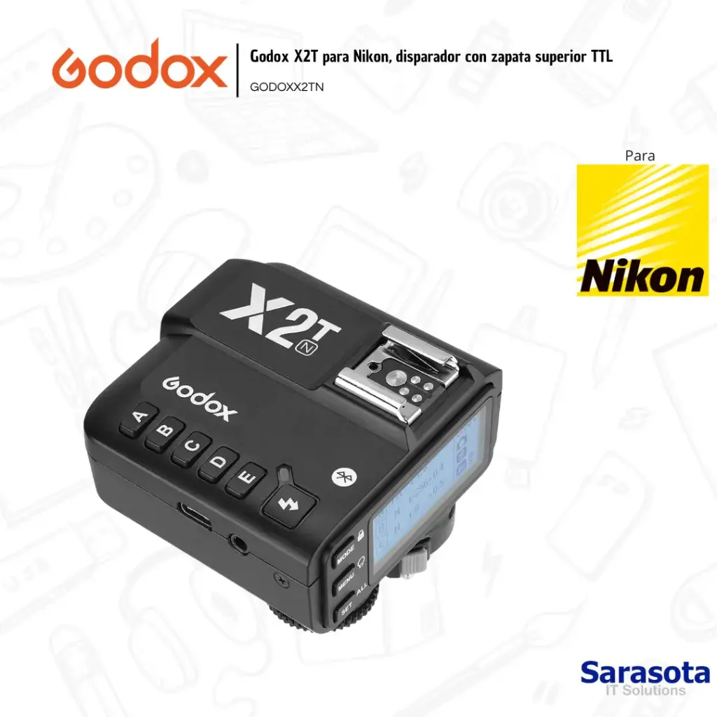 Godox Disparador X2T N Nikon