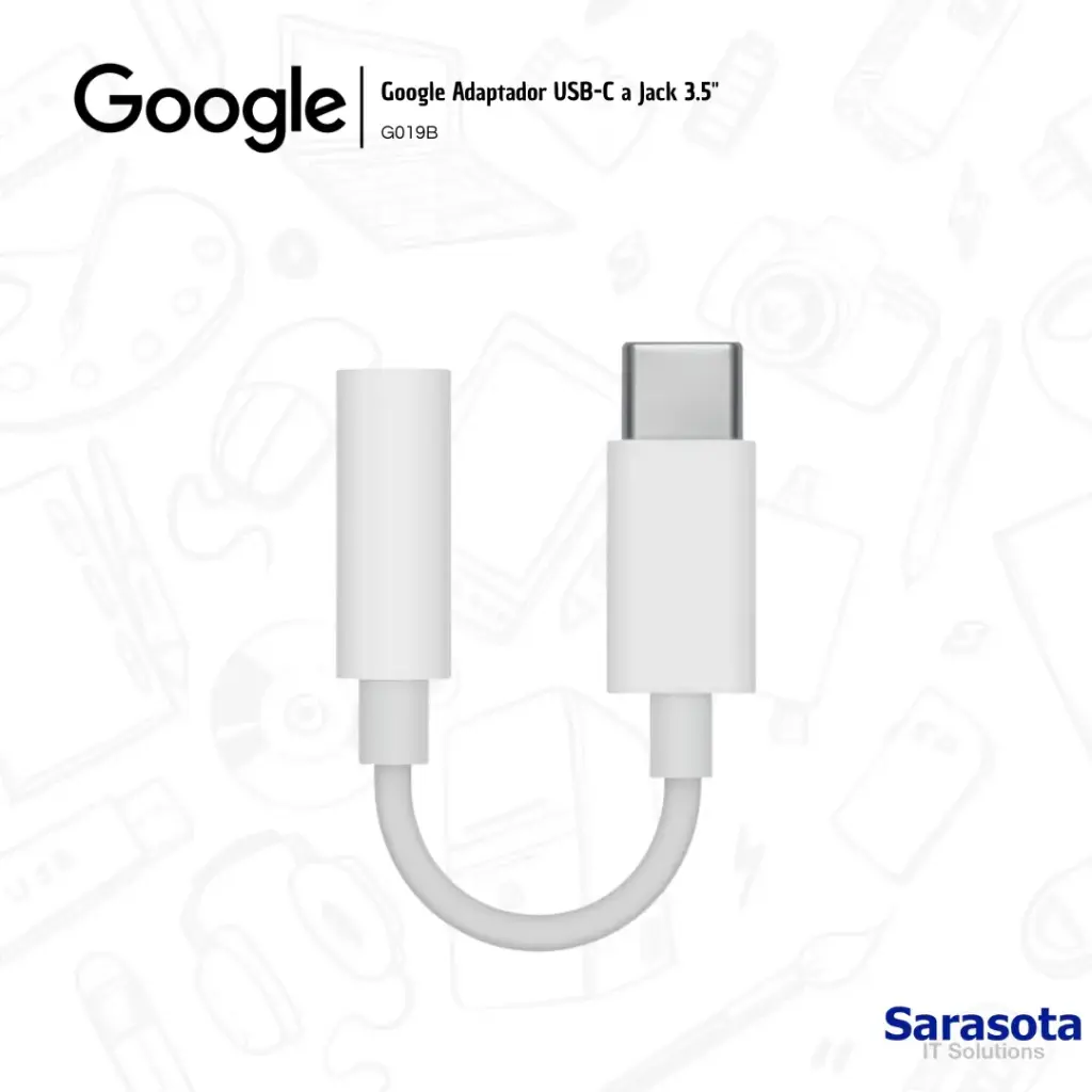 Google Adaptador USB-C a Jack 3.5 Audio