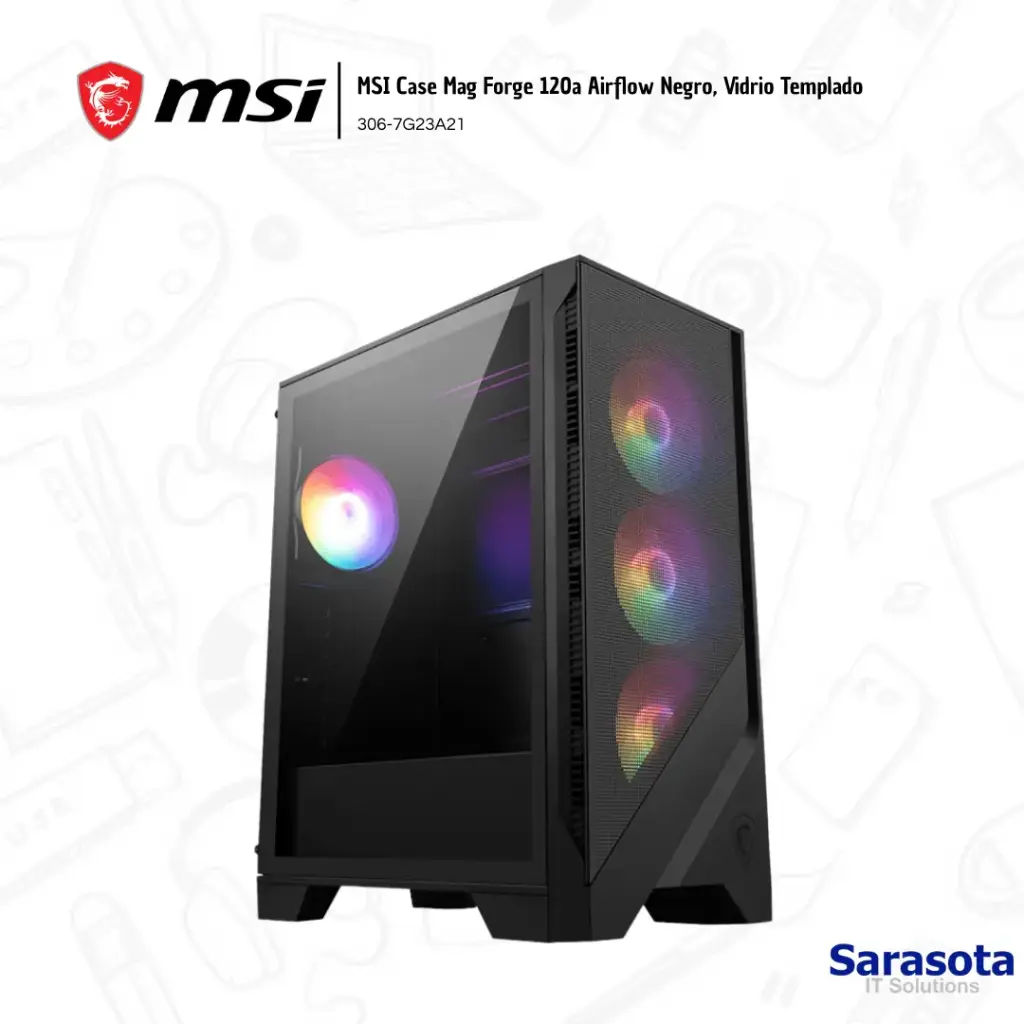 Msi Case Mag Forge 120A Airflow