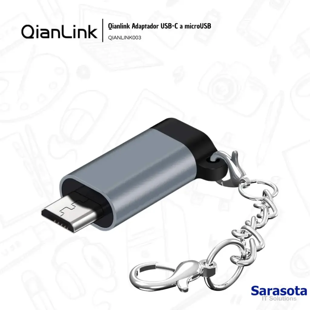 Qianlink Adaptador USB-C a microUSB