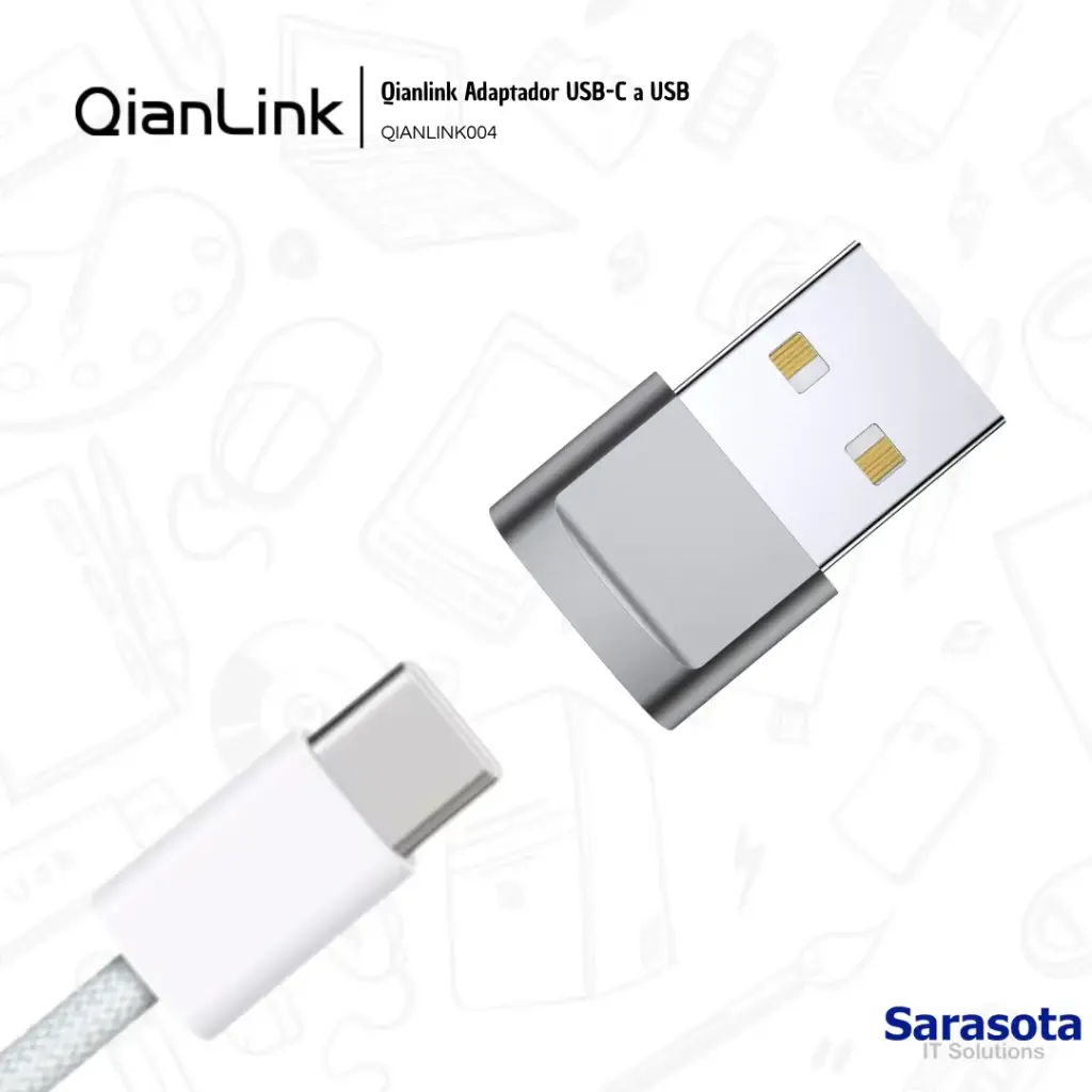 Qianlink Adaptador USB-C a USB