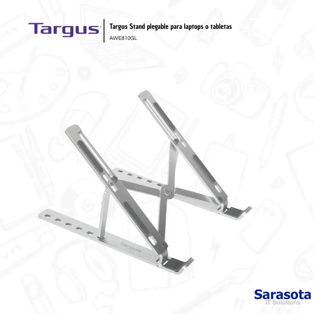 Targus Stand Para Laptop O Tabletas Aluminio