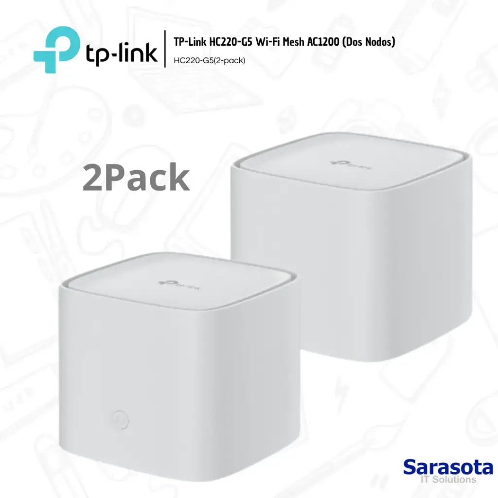TP-Link Mesh 2 Unidades HC220-G5