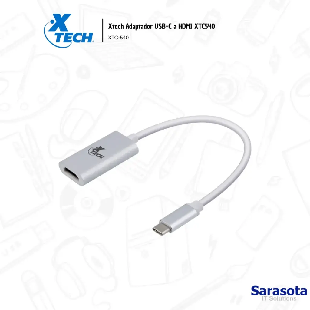 Xtech Adaptador USB-C a HDMI XTC540