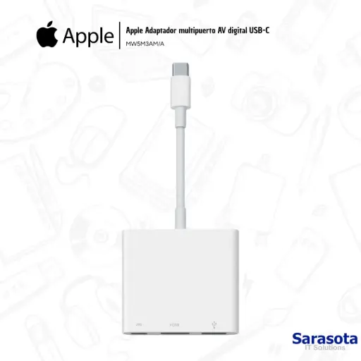 [APP003] Apple Adaptador multipuerto AV digital USB-C MW5M3AM/A