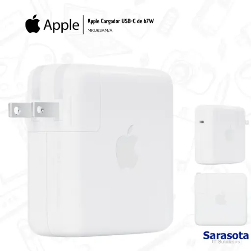 [APP011] Apple Cargador 67W USB-C MKU63AM/A
