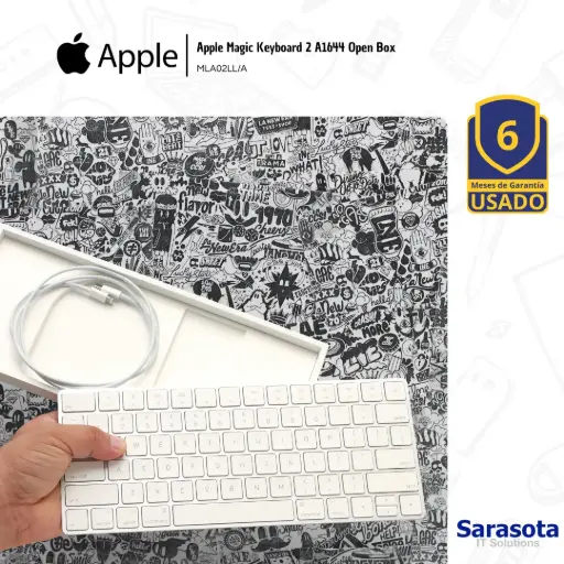 [APP021] Apple Magic Keyboard 2 A1644 MLA02LL/A Open Box