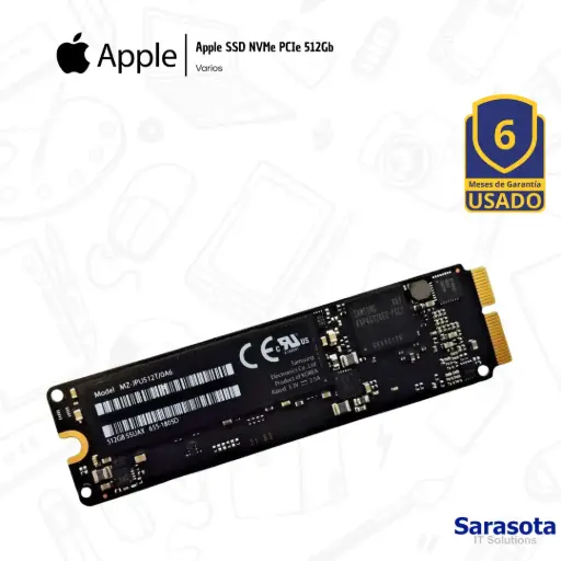 [APP034] Apple SSD NVMe 512Gb