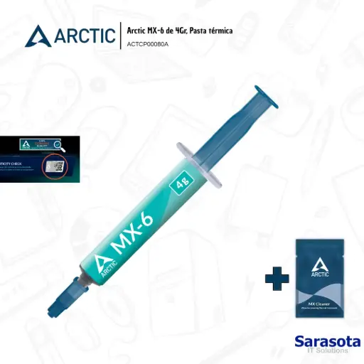 [ARC008] Arctic MX-6 Pasta Térmica 4gr