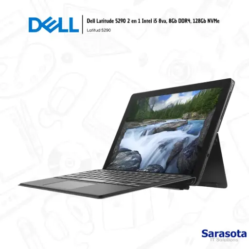 [DEL002] Dell Latitude 5290 2 en 1 Intel i5 8va, 8Gb DDR4, 128Gb NVMe
