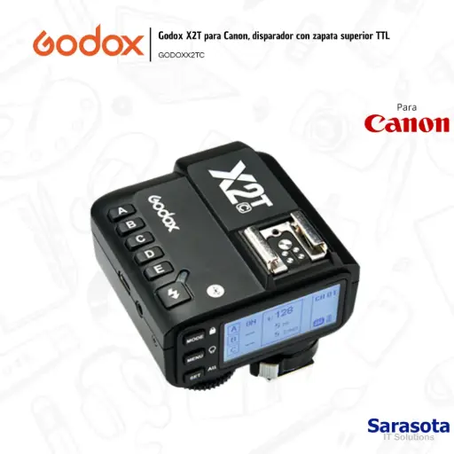 [GOD004] Godox Disparador X2T C Canon