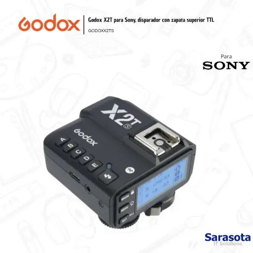 [GOD006] Godox Disparador X2T S Sony