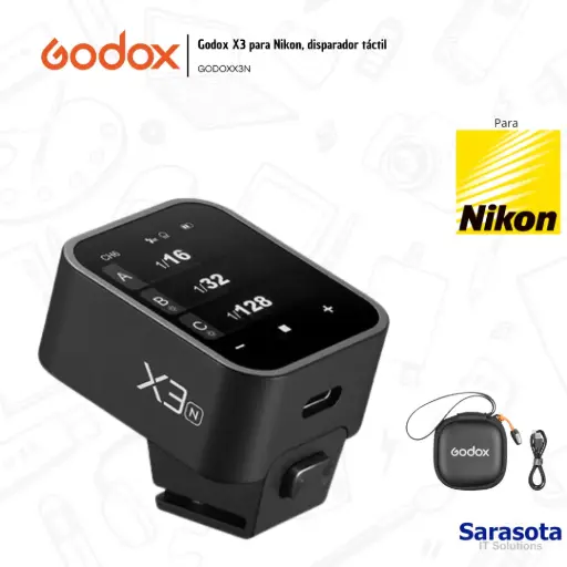[GOD008] Godox Disparador X3 N Nikon