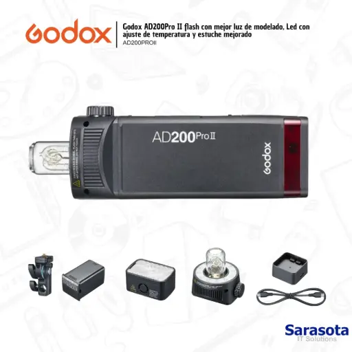 [GOD011] Godox Flash AD200 Pro II