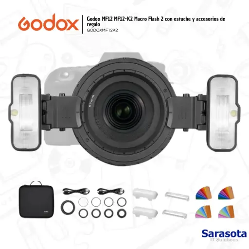 [GOD012] Godox Flash MF12 MF12-K2 Macro