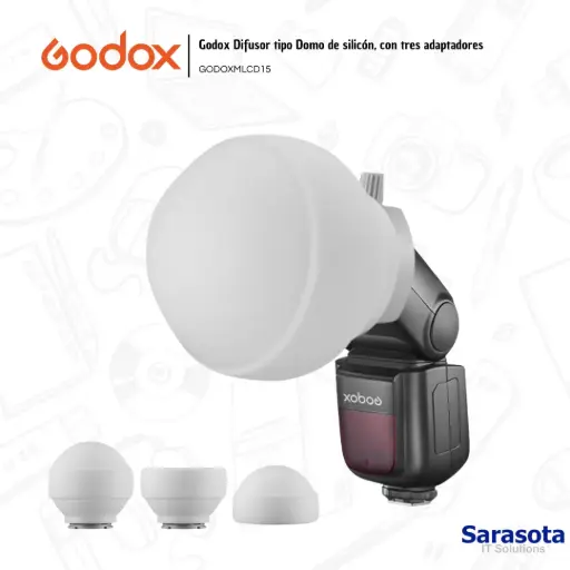 [GOD021] Godox Kit ML-CD15 Cúpula de difusión
