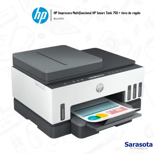 [HP0011] HP Impresora Todo-en-Uno HP Smart Tank 750 6UU47A