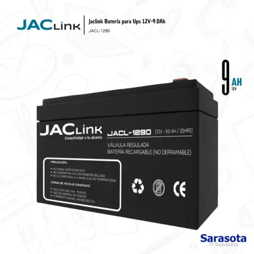 [JAC003] Jaclink Bateria 12V 9.0Ah JACL-1290
