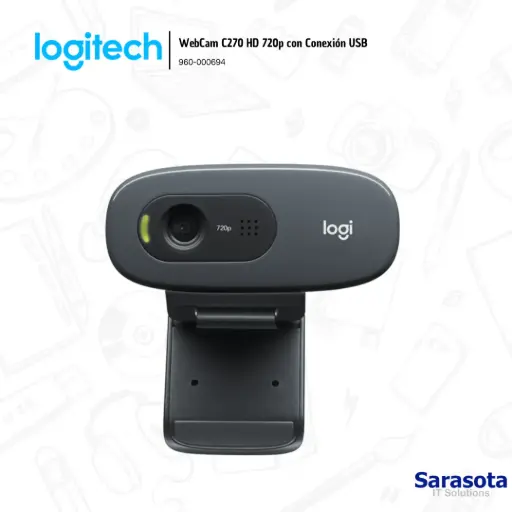 [LOG008] Logitech Cámara Web C270 (960-000694)