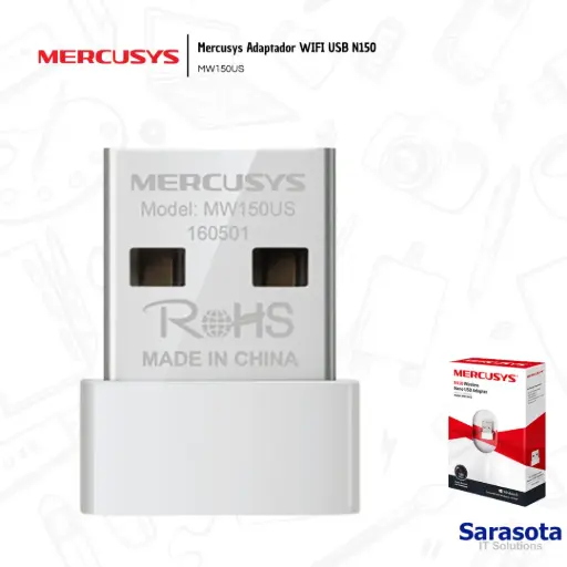 [MER001] Mercusys Adaptador Wifi USB MW150US