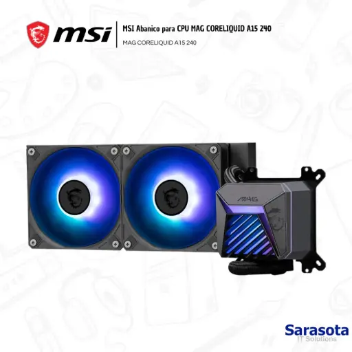 [MSI002] Msi Abanico Mag Coreliquid A15 240