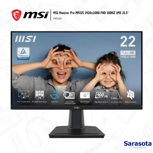 [MSI009] Msi Monitor Flat PRO MP225 22" 100hz
