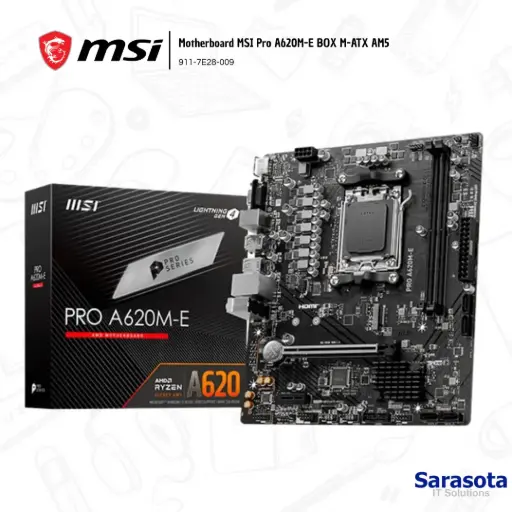 [MSI012] Msi Motherboard Pro A620M-E