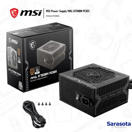 [MSI015] Msi Power Supply Mag A750BN 750W
