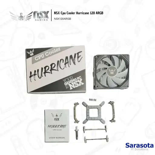 [NSX004] NSX CPU Cooler Hurricane 120 ARGB