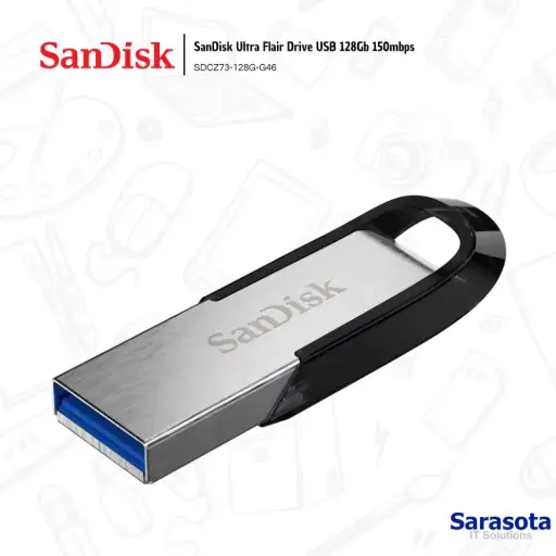 [SAN016] SanDisk Pendrive Ultra Drive Flair USB 128 Gb USB 3.0 (150 MB/s)