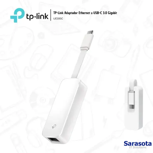 [TPL005] TP-Link Adaptador Ethernet a USB-C UE300C