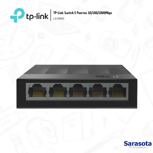[TPL022] TP-Link Switch 5 Puertos LS1005G