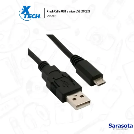 [XTE004] Xtech Cable USB a microUSB XTC322