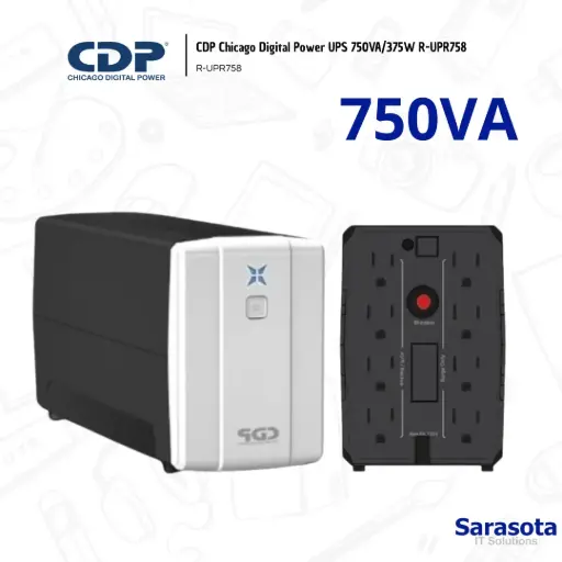 [CDP002] CDP UPS 750VA/375W (R-UPR758)