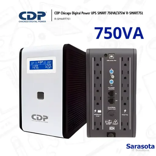 [CDP004] CDP UPS Smart 750VA/375W (R-SMART751)