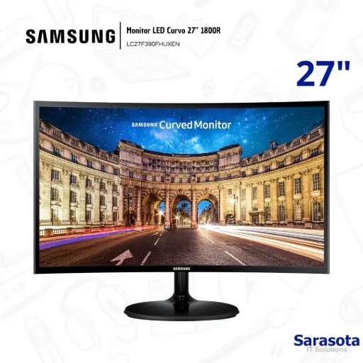 [SAM008] Samsung Monitor LED Curvo 27” 1800R C27F390FHU