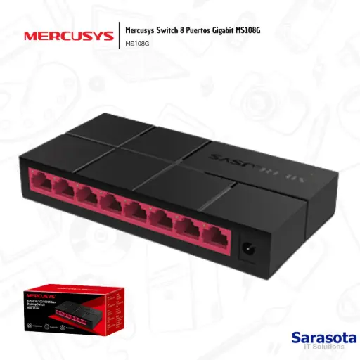 [MER007] Mercusys Switch 8 Puerto MS108G