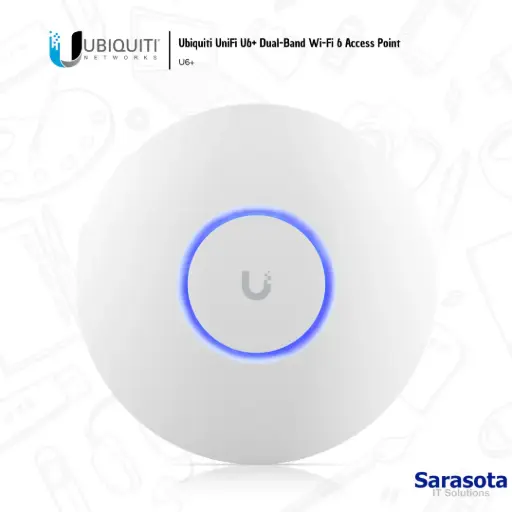 [UBI002] Ubiquiti Access Point UniFi U6+ Dual-Band Wi-Fi 6